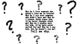Tell Me Why?????, quote, white, black, question mark HD wallpaper