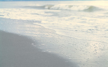 Nature, Water, Sea, Sand, Drops, Foam, Wave HD wallpaper