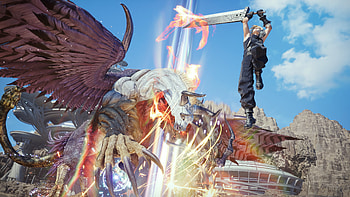 Epic Cloud Strife in Final Fantasy VII Rebirth - Ultra, video game, Final Fantasy VII Rebirth, Cloud Strife HD wallpaper