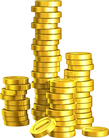 Transparent gold coins, Digital currency, Online transactions, Clipart HD phone wallpaper
