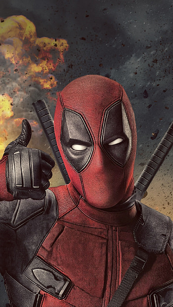Deadpool, Superhero HD phone wallpaper