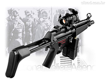 Fuzil, policia, fogo rapido, arma, bonita HD wallpaper