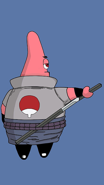 Uchiha Patrick, SpongeBob HD phone wallpaper