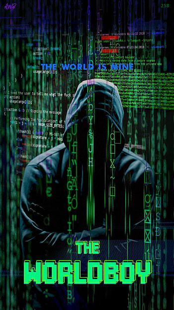 Hack, electric blue, organism HD phone wallpaper