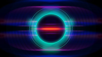 Glowing Circle Abstract , abstract, digital-art, deviantart HD wallpaper