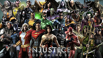 Gods Among Us poster, Injustice HD wallpaper