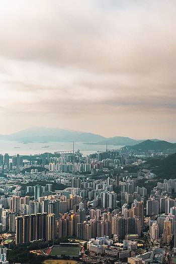 Cities, Architecture, City, Building, View From Above, Hong Kong, Hong Kong S.a.r HD phone wallpaper