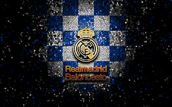 Real Madrid Baloncesto, spanish, basketball, realmadrid, club, logo, team, sport HD wallpaper