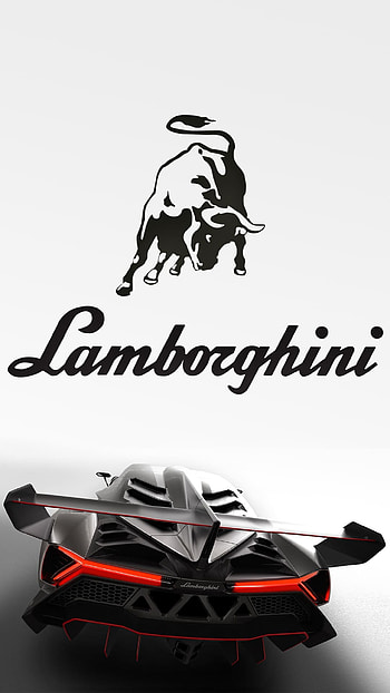 Lamborghini logo, 3d , John Peltier, Posted HD phone wallpaper