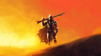 Mandolarian Artwork , the-mandalorian, tv-shows, artwork, artist, digital-art, star-wars, deviantart HD wallpaper