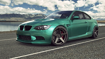 Car, Auto, Sky, Bmw, Clouds, Cars, Road, Machine, M3, E92 HD wallpaper