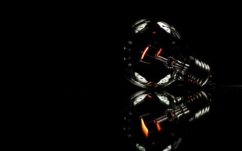 : Minimalist Light Bulb HD wallpaper