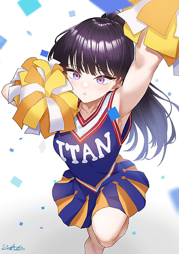 Komi sanwa, anime_, girl_japan HD phone wallpaper