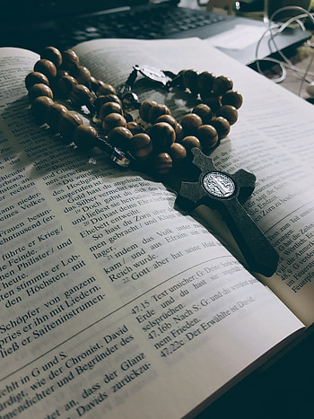 Bible, Kreuz HD phone wallpaper