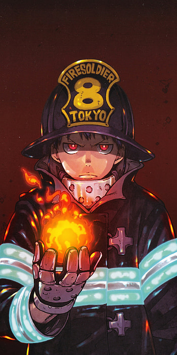 Anime, Fire Force HD phone wallpaper