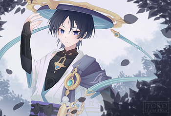 Scaramouche the Wanderer, Scaramouche (Genshin Impact), video game, Genshin Impact HD wallpaper