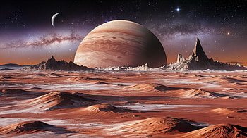 Stunning Ultra of an Alien Landscape, planet, alien landscape, space, Science Fiction, astronomy HD wallpaper