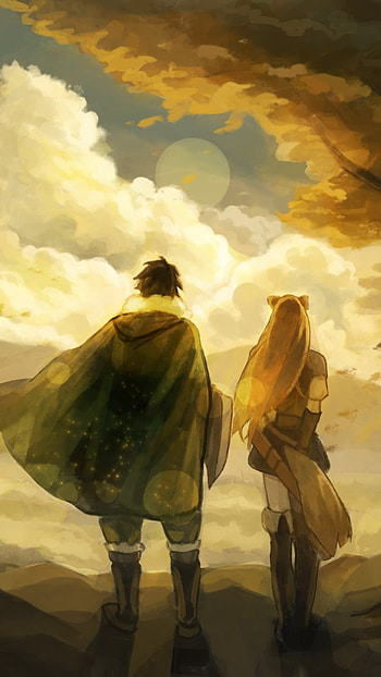 Shield Hero Dawn — Naofumi & Raphtalia /Android, Naofumi Iwatani, Raphtalia (The Rising of the Shield Hero), Anime, The Rising of the Shield Hero HD phone wallpaper