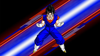 Vegetto, goku, cartoon, vegeta, anime, dragon ball z HD wallpaper