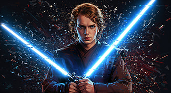 Anakin Skywalker: Epic Ultra, Anakin Skywalker, Star Wars, lightsaber, Jedi, character design HD wallpaper