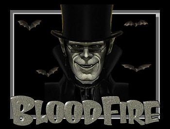 BloodFire, blood, vampire, undead, fire HD wallpaper