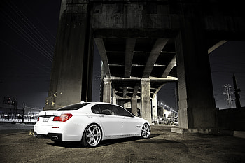 Cars, Back View, Rear View, 750Li, Bmw 7 HD wallpaper