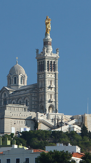 marseille-notre-dame-de-la-garde-3-- HD phone wallpaper