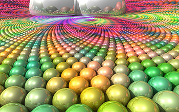 Bright, Multicolored, Motley, 3D, Surface, Balls, Lots Of, Multitude HD wallpaper
