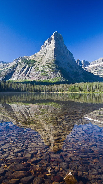 Glenn Lake, Montana HD phone wallpaper