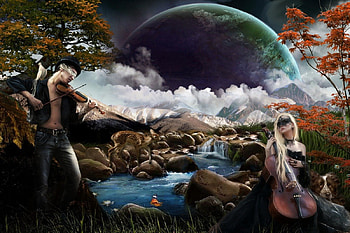 Beautiful Earth, Beautiful, music, Earth, planet, brook, mountain HD wallpaper