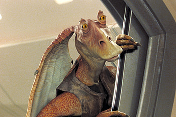 Star Wars Episode II, Addressing Jar Jar backlash HD wallpaper