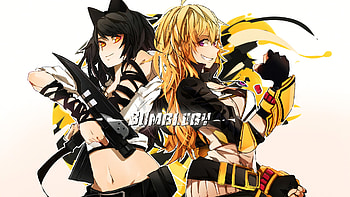 Anime - RWBY Blake Belladonna Yang Xiao Long Hunter Outfit (RWBY) Intruder outfit ( HD wallpaper