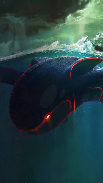 Kyogre Abyss (Pokemon ) | Ocean Titan Kyogre — Anime BG | Deep Sea Guardian, Anime, Pokemon HD phone wallpaper