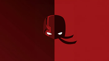 Daredevil Minimal , daredevil, superheroes, minimalism, minimalist, logo, artist, artwork, digital-art HD wallpaper