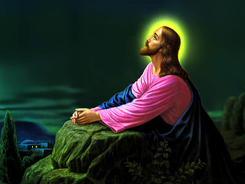 Jesus Christ Praying 03 HD wallpaper