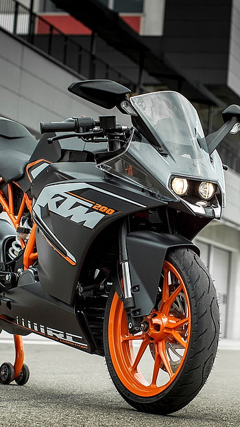 Ktm Rc 200, KTM, Motorbike HD phone wallpaper