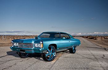 Chevrolet, Cars, Side View, Impala, 1971 HD wallpaper