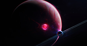 Fallen Doll Planet , digital-universe, planet, artist, artwork, digital-art, artstation HD wallpaper