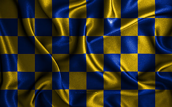 Surrey flag, , silk wavy flags, english counties, Flag of Surrey, fabric flags, 3D art, Surrey, Europe, Counties of England, Surrey 3D flag, England HD wallpaper