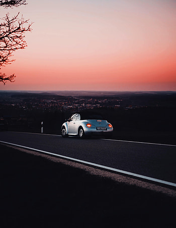 Volkswagen, Cars, Lights, Road, Car, Machine, Headlights HD phone wallpaper