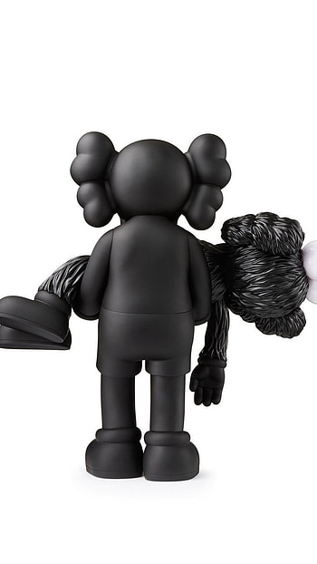 Kaws, Black Kaws HD phone wallpaper