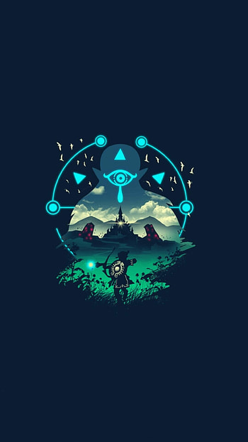 Triforce of Courage, The Legend of Zelda HD phone wallpaper