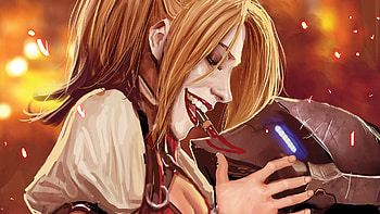 Harley Quinn, dc comics, villain, art HD wallpaper