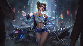 Fantasy girl, blue, girl, art, fantasy HD wallpaper