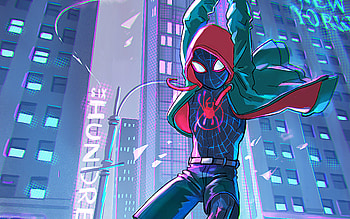 Spiderman Into The Spider Verse 2019, spiderman-into-the-spider-verse, spiderman, movies, superheroes, artwork, artist, digital-art, artstation HD wallpaper