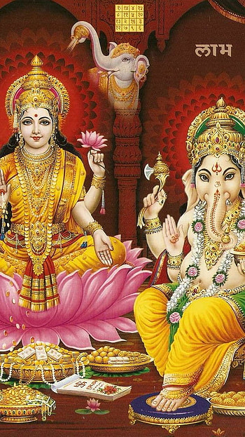 Lakshmi Ganesh, God, Ganesh HD phone wallpaper