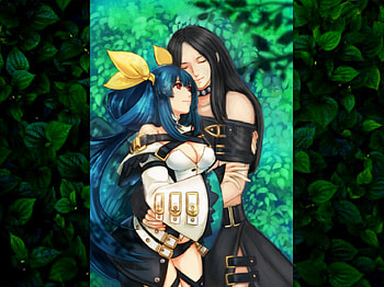 Guilty gear xrd Dizzy x Testament, Testament, Dizzy, Fighting games, Guilty gear, Kawaii, Video games, Anime, Couple HD wallpaper