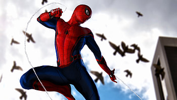 Spiderman New Art, spiderman, superheroes, artwork, digital-art HD wallpaper