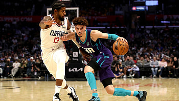 Clippers vs Hornets, LaMelo Ball HD wallpaper