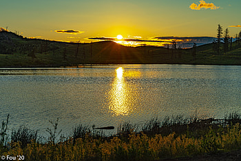 Nature, Rivers, Sunset, Glare, Rays, Beams HD wallpaper